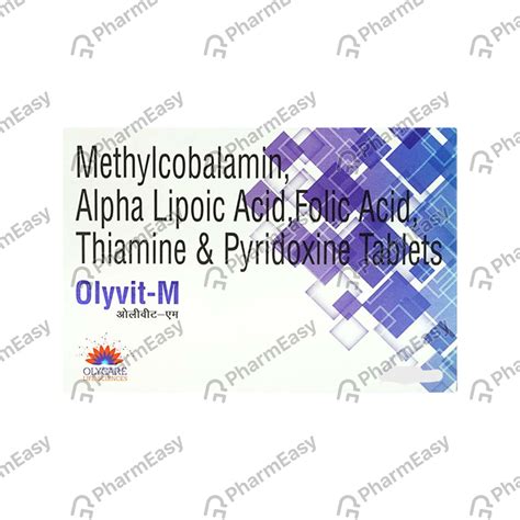 Olyvit M Strip Of 10 Tablets: Uses, Side Effects, Price & Dosage ...