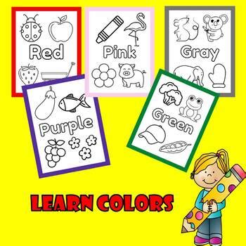 Colors Worksheets Kindergarten 的图像结果