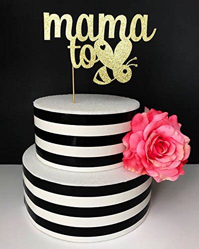 Buy Mama to bee cake topper- baby shower cake topper- sprinkle cake ...