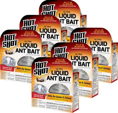 Amazon.com: Hot Shot Ultra Liquid Ant Bait, Kills the Queen & Colony ...
