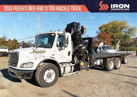 2005 FREIGHTLINER HIAB 13 TON KNUCKLE TRUCK in East Coast of the United ...