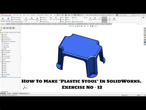 Image result for Arm Stool SolidWorks