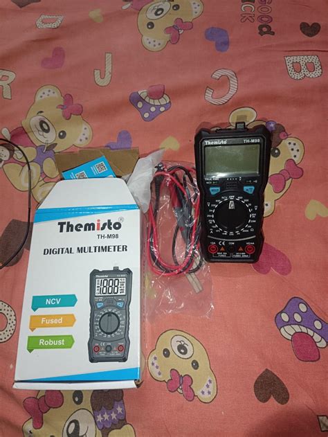 Themisto TH-M98 Digital Multimeter (Black 2000 Counts) : Amazon.in ...