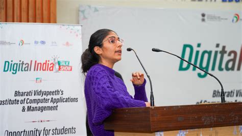 DI Talk Show at Bharati Vidyapeeth’s Institute of Computer Applications ...