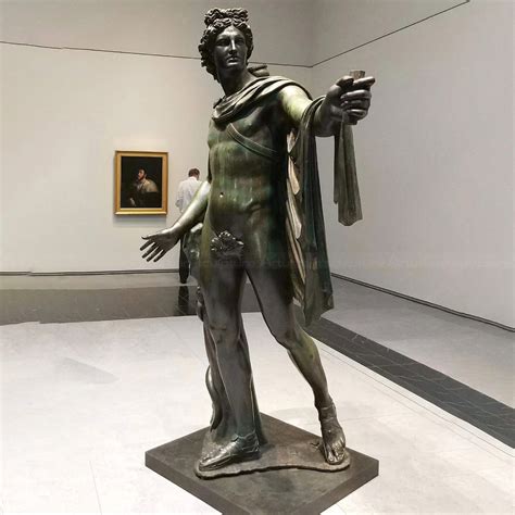 Apollo God Statue God Apollo Bust Head Greek Statue Sculpture Cast