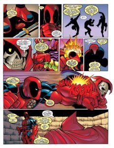 Image result for Deadpool Vs Taskmaster Fight
