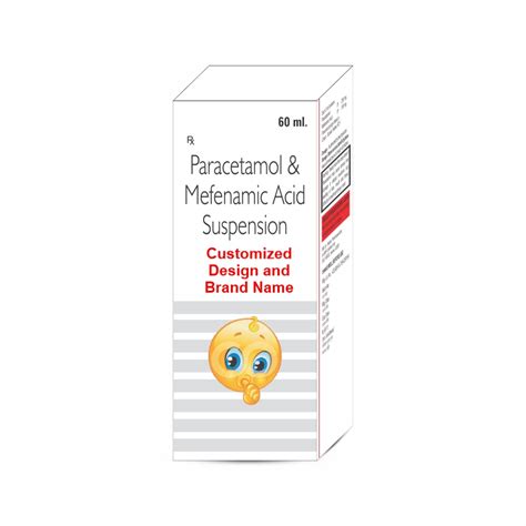 Paracetamol & Mefenamic Acid Suspension