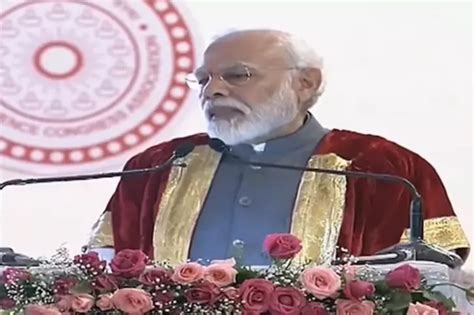 PM Narendra Modi Addresses Youth At The Indian Science Congress; Urges ...