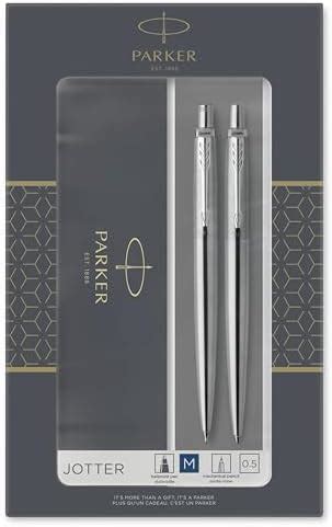 Parker Jotter Duo Gift Set with Ballpoint Pen & Mechanical Pencil (0 ...