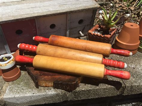 Vintage Rolling Pins 38 Antique Rolling Pins Stock Photos, High Res