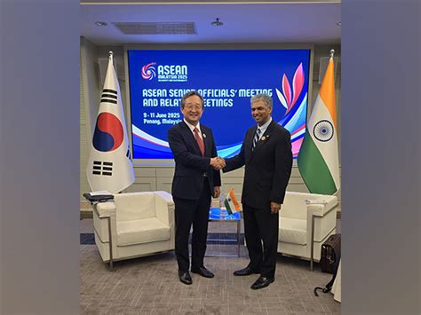 Secy East Kumaran meets S Korea's Dy Minister for Political Affairs ...