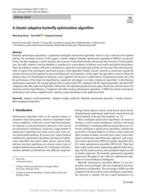 Image result for Butterfly Optimization Algorithm Tutorial