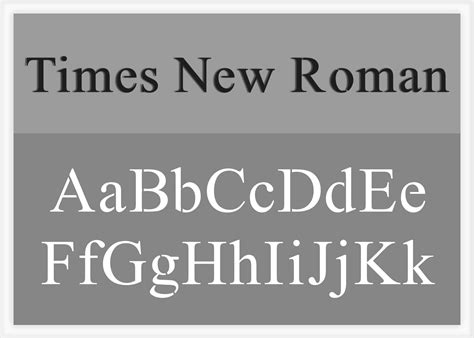 Does Google Docs Have Times New Roman Font - Design Talk
