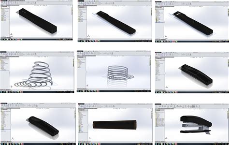 Image result for Paper Stapler Exploded-View