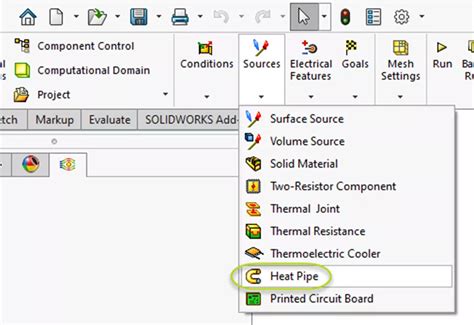 SolidWorks Flow Simulation Heat Exchanger 的图像结果