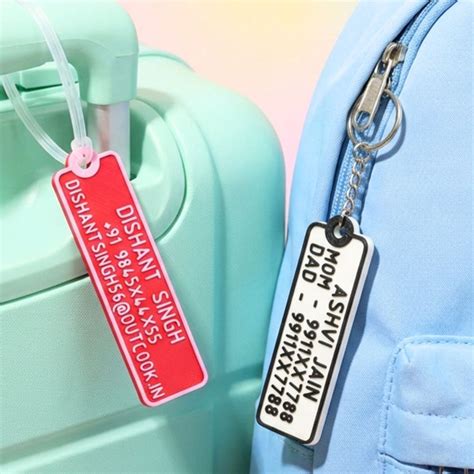 luggage tags in your colours and text Bulk rates – FormSolid