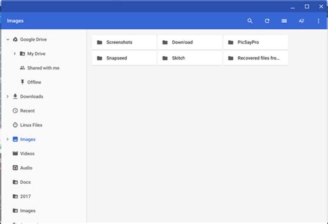 Image result for Chrome OS File Explorer