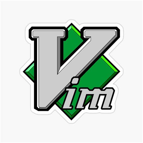 Buy Vim code editor sticker Online at Best Prices in India - Sticker Press