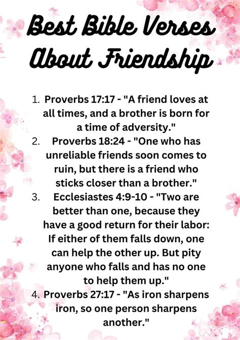 120+ Bible Verses About Friendship - You Should Dedicate - † ️️ Daily ...