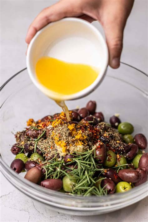 Marinated Olives - In Krista's Kitchen