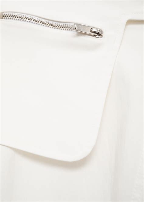 Buttoned miniskirt - Women | MANGO USA