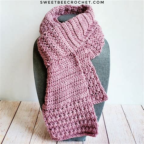 Simple Crochet Scarf Patterns Uk at Kai Chuter blog