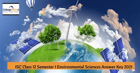 ISC Class 12 Semester 1 Environmental Sciences Answer Key 2021-22 ...