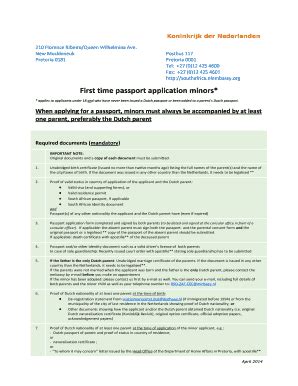 passport application for minors Forms and Templates - Fillable ...
