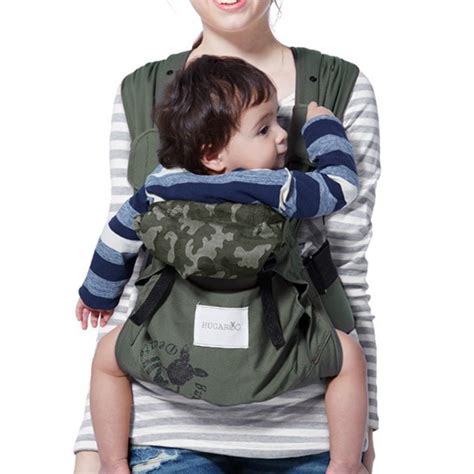 Mamaway Hugaroo Cross Back Temp. Balance Baby/Child Carrier, Extendable ...