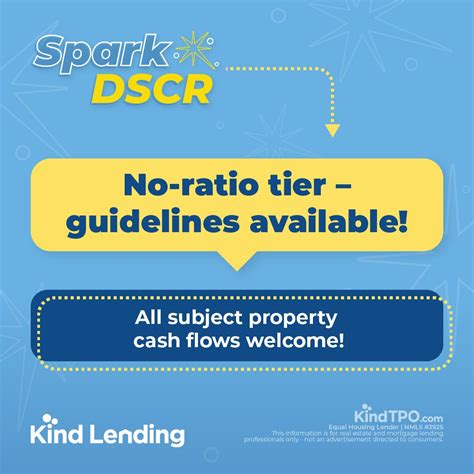 Kind's Spark DSCR product offers cash flows and low ratios | Leanne Bohlender posted on the ...
