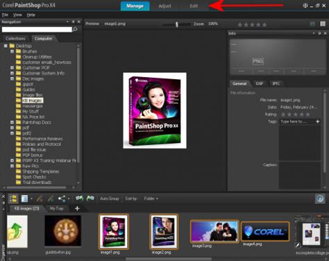 Corel PaintShop Tutorial 的图像结果