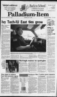 Palladium-Item from Richmond, Indiana on August 15, 1997 · Page 1