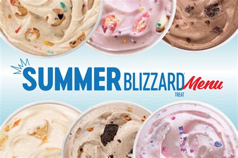 Summer Blizzard Menu at Texas Dairy Queen Features Six Flavors - Focus ...