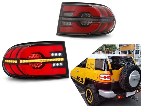 Buy inginuity time LED Tail Lights For Toyota FJ Cruiser 2007-2014 ...