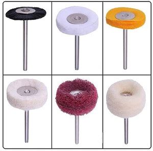 DIY Craft Multi Style Mini Abrasive Wheel Buffing Polishing Set for ...