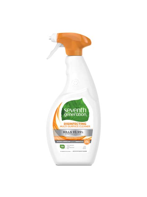 Disinfecting Multi-Surface Cleaner - Lemongrass Citrus | Seventh Generation
