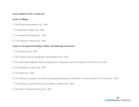 M3T1 Chapter 1: Overview of Key Labor Laws and Codes - Studocu