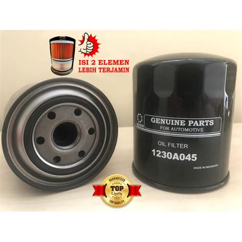 Jual Filter Oli 1230A045 untuk All New Pajero Diesel, Triton Diesel ...