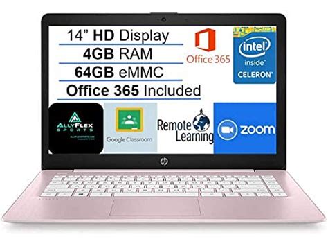 Newest HP Stream 14" HD SVA Laptop Computer, Intel Celeron N4000 ...