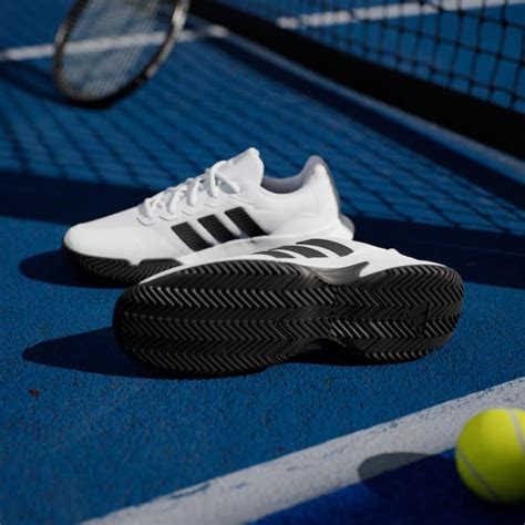 adidas GAMECOURT 2 TENNIS SHOES - White | Free Shipping with adiClub