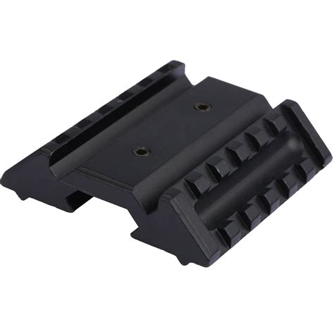 Buy Dophee 45 Degree Angle 20mm Base RaiL Low Profile Dual Side Flat ...