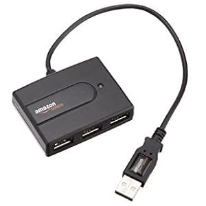 AmazonBasics 4-Port USB to USB 2.0 Ultra-Mini Hub Adapter : Amazon.in ...