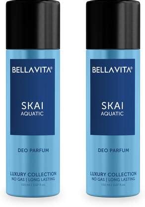 Bella vita organic SKAI Aquatic Body Parfum Deo Combo, Long Lasting ...