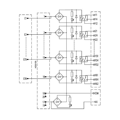 Interface module with relais | RSM-16 24V(-/+) 1CO S | 9444610000