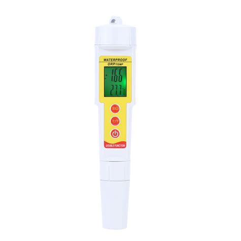 Goolrc Pen Type Orp Temp Meter Thermometer With Backlit Display ...