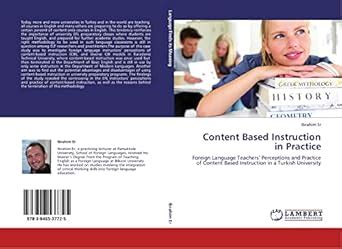 Content Based Instruction in Practice: Foreign Language Teachers ...