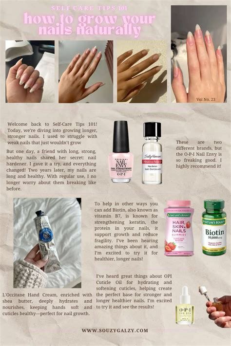 How to Grow Your Nails Naturally: Top Tips and Product Recommendations💖 | How to grow nails ...