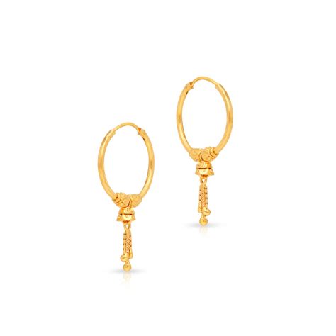 Malabar Gold & Diamonds Gold Earrings for Women 22k Gold Pure | 22kt ...