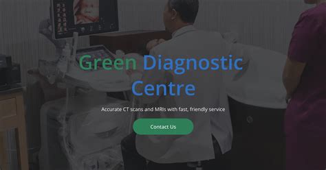 Affordable CT Scans & MRIs | Green Diagnostic Centre | Green Diagnostic ...