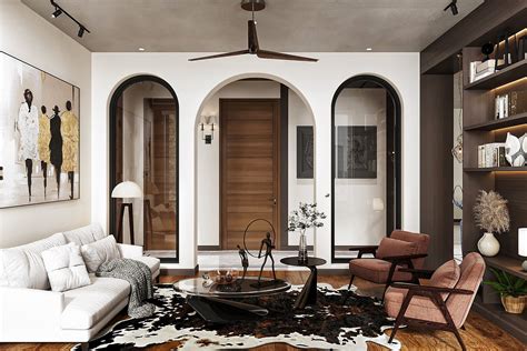 Natural Contemporary Interiors Modern Earthy Theme Interior Design